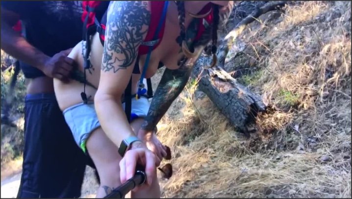 [HD] Getting Tail On A Trail Swallows Whole Load After Raw Doggin In The Woods - The Daddy Panda - - 00:14:45 | Amateur Outdoor Sex, Orgasm, Rough Doggystyle - 407,4 MB