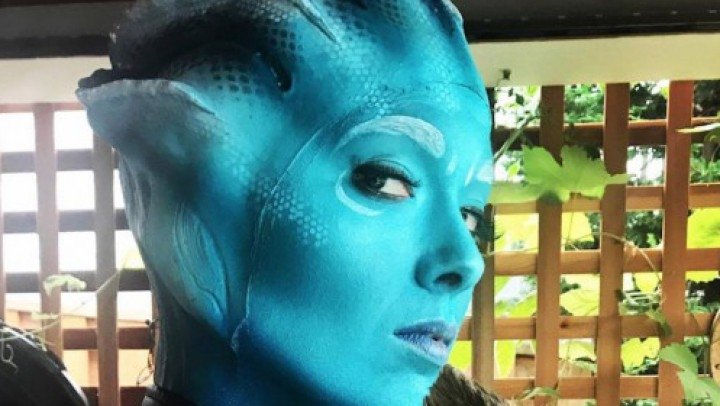 Tigger Rosey Asari Cosplay Mass Effect Show