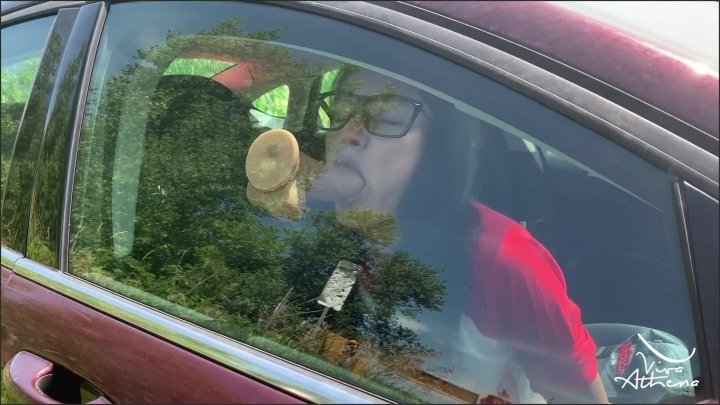 [Full HD] Horny Asian College Teen Suck And Ride Dildo In Car - Viva Athena - - 00:10:10 | Public, Toys, Female Orgasm - 354,1 MB