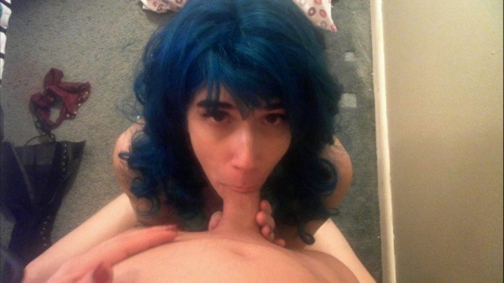 Winter Bluu Me Sucking Tgirls 8 Inch Dick