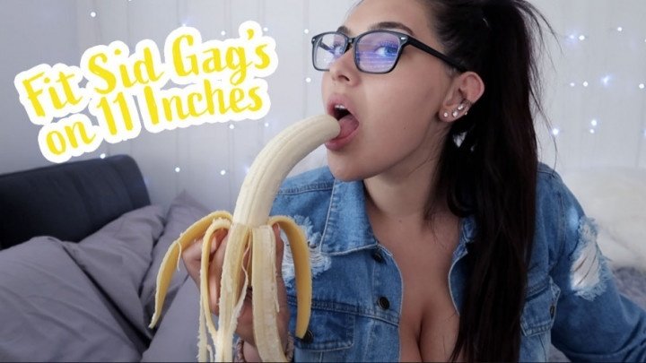 Fitsid Bbw Deep Throating My 11 Inch Banana
