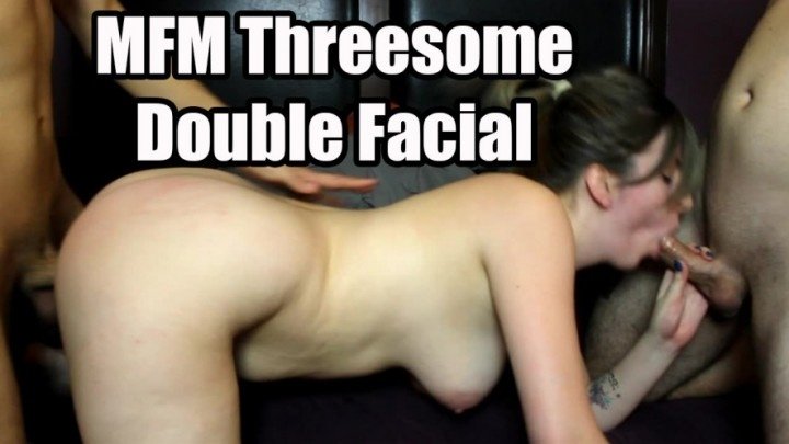 Mandybabyxxx Mfm Threesome Double Facial