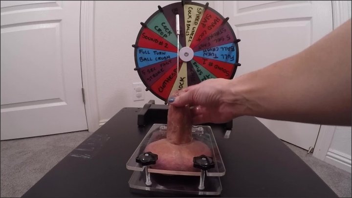 [Full HD] Wheel Of Misfortune Take 3 Pain Before Pleasure Clothespin Fail - Milfymilker - - 00:13:37 | Bdsm, Ballbusting - 226,5 MB