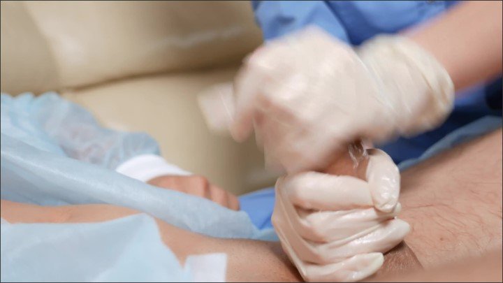 [WQHD] Nurse Jerks Off In Latex Glove Big Cock And Makes Prostate Massage Handjob - Nimfomanhub - - 00:08:40 | Kink, Big Dick - 229,7 MB