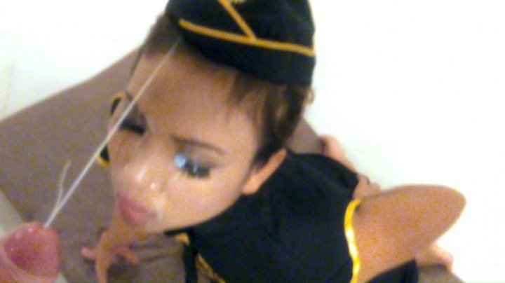 Nutonasians Flight Stewardess Gets Huge Cumblast