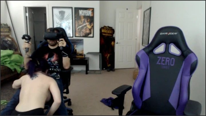 Sexy Aymee Vr Blowjob Surprise