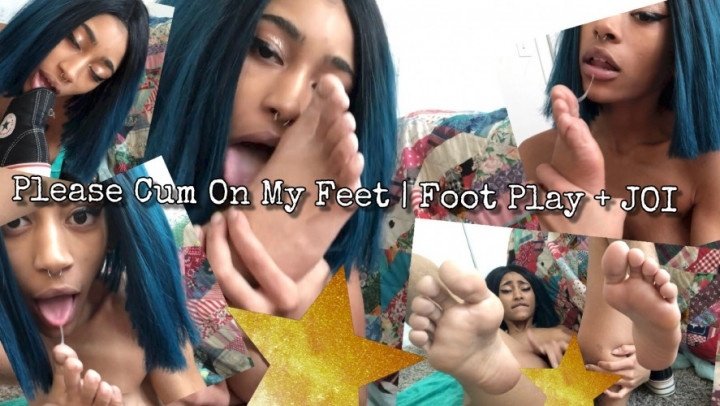 Thegoldenhunty Please Cum On My Feet Foot Play Joi
