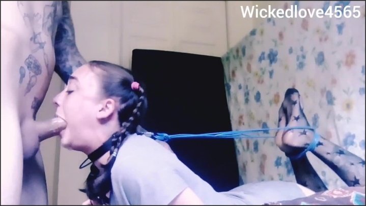 [HD] Feet To Neck Tied Up Slobbering Belly Facefucking Throat Pie 2 - Wickedlove4565 - - 00:18:59 | Exclusive, Babe, Huge Dick - 179,7 MB